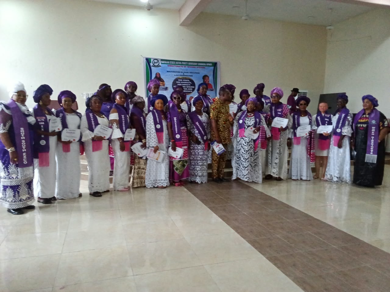 Inauguration of Executives Bayelsa State