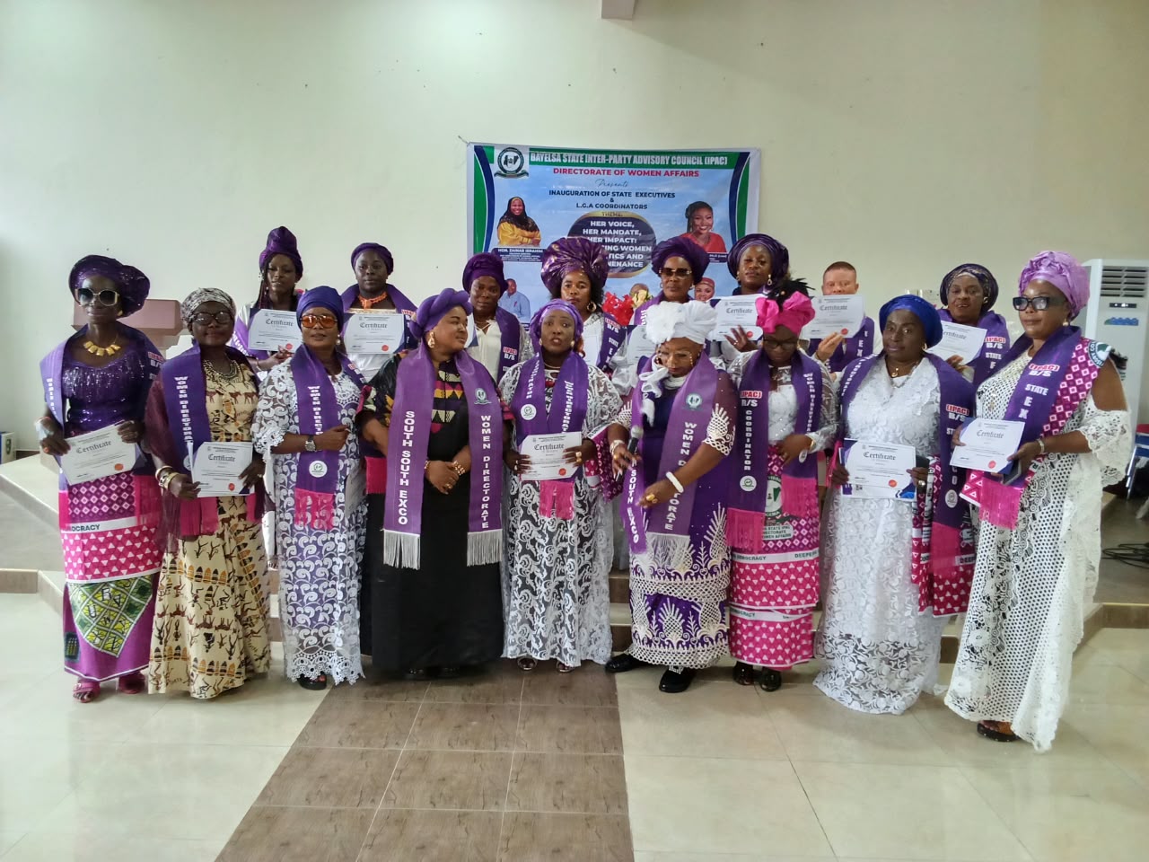 Inauguration of Executives Bayelsa State