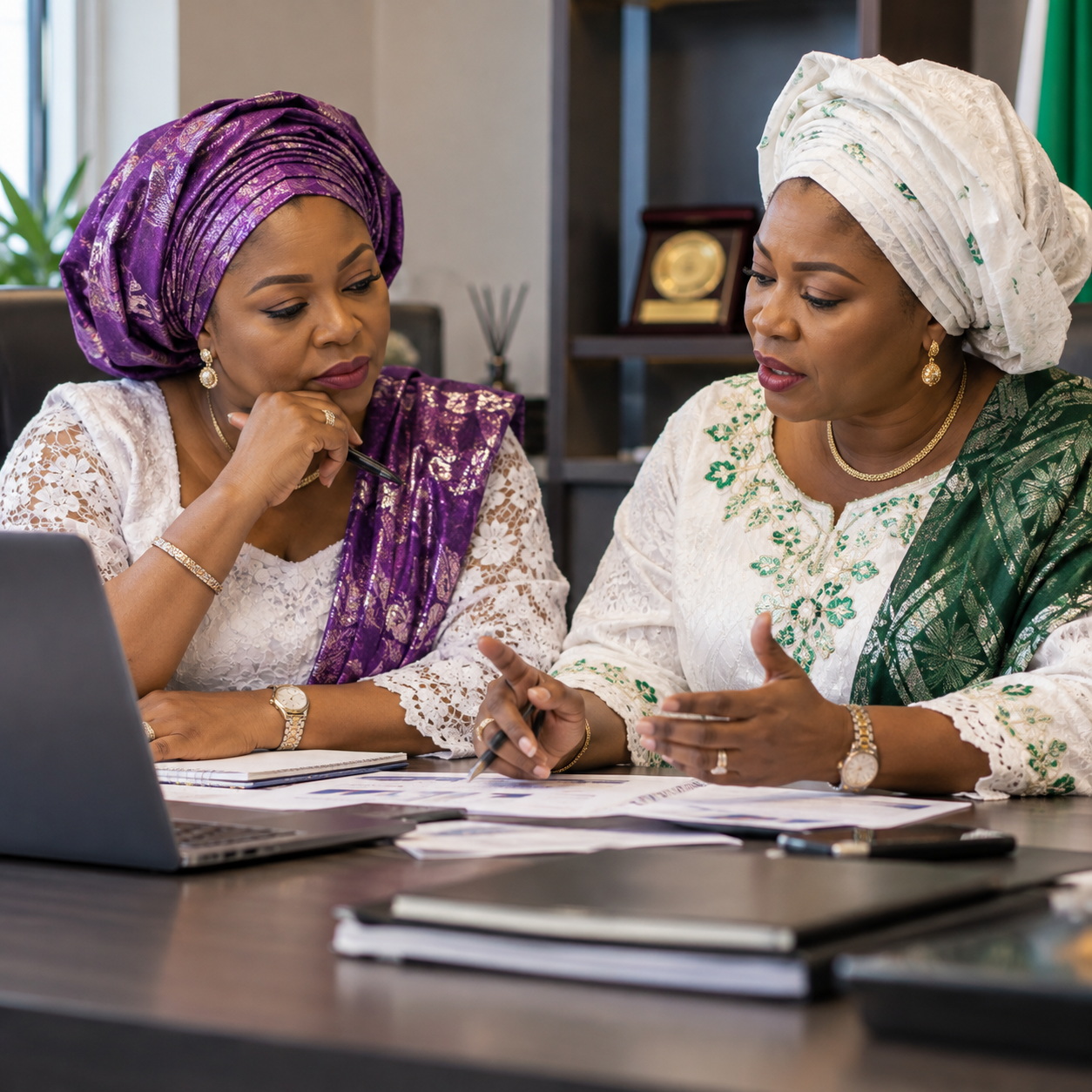 Women Leaders in Strategic Session